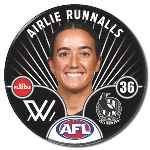 AFLW S10 COLLINGWOOD - RUNNALLS, Airlie