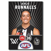AFLW S10 COLLINGWOOD - RUNNALLS, Airlie