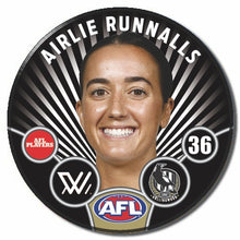 AFLW S11 COLLINGWOOD -  RUNNALLS, Airlie