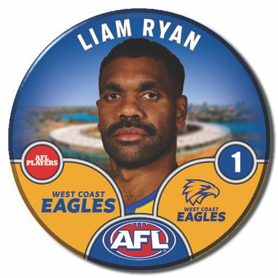 2025 AFL West Coast Eagles Football Club - RYAN, Liam