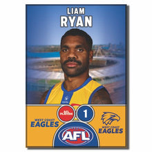 2025 AFL West Coast Eagles Football Club - RYAN, Liam