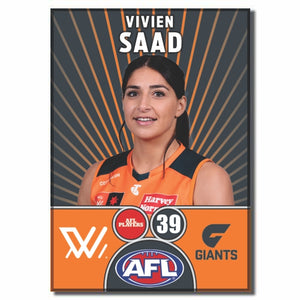 AFLW S10 GWS GIANTS - SAAD, Vivien