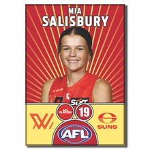 AFLW S10 GOLD COAST SUNS - SALISBURY, Mia