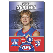 2025 AFL Western Bulldogs Football Club - SANDERS, Ryley