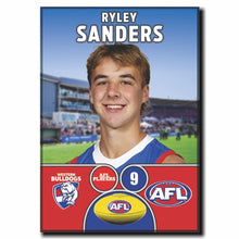 2024 AFL Western Bulldogs Football Club - SANDERS, Ryley
