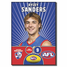 AFL 2026 WESTERN BULLDOGS Football Club - SANDERS, Ryley