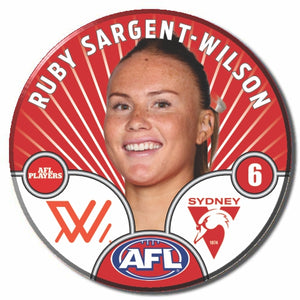AFLW S10 SYDNEY SWANS - SARGENT-WILSON, Ruby