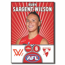 AFLW S10 SYDNEY SWANS - SARGENT-WILSON, Ruby