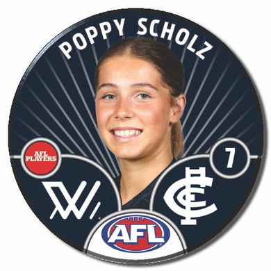 AFLW S10 CARLTON - SCHOLZ, Poppy