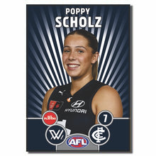 AFLW S11 CARLTON -  SCHOLZ, Poppy