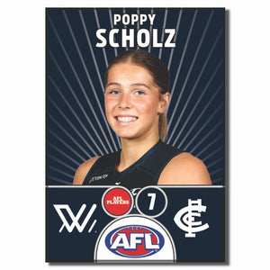 AFLW S10 CARLTON - SCHOLZ, Poppy