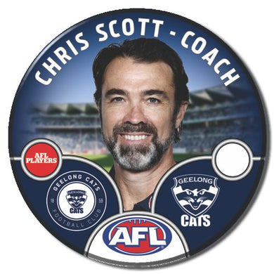 2025 AFL Geelong Football Club - SCOTT, Chris - COACH