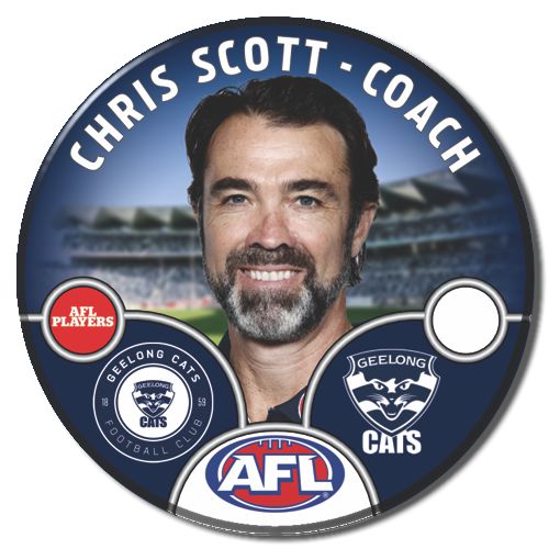2025 AFL Geelong Football Club - SCOTT, Chris - COACH
