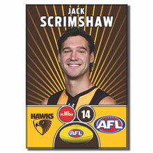 AFL 2026 HAWTHORN Football Club - SCRIMSHAW, Jack