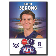 2025 AFL Fremantle Football Club - SERONG, Caleb