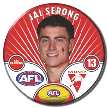 AFL 2026 SYDNEY SWANS Football Club - SERONG, Jai
