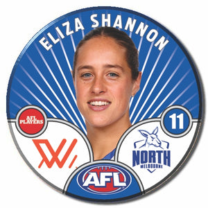 AFLW S10 NORTH MELBOURNE - SHANNON, Eliza