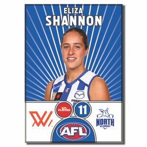 AFLW S10 NORTH MELBOURNE - SHANNON, Eliza