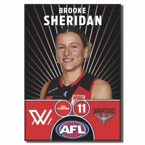 AFLW S10 ESSENDON - SHERIDAN, Brooke