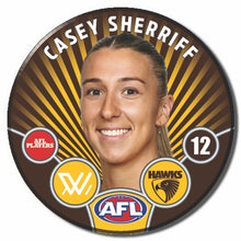 AFLW S11 HAWTHORN - SHERIFF, Casey
