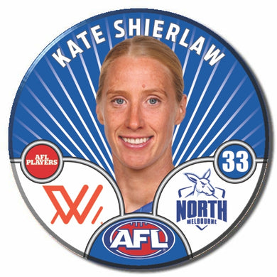 AFLW S10 NORTH MELBOURNE - SHIERLAW, Kate