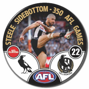 2025 AFL Collingwood Football Club - SIDEBOTTOM, Steele 350th AFL GAMES