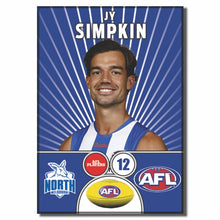AFL 2026 NORTH MELBOURNE Football Club - SIMPKIN, Jy