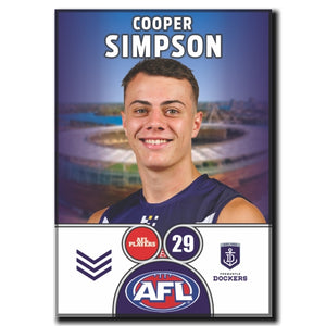 2025 AFL Fremantle Football Club - SIMPSON, Cooper