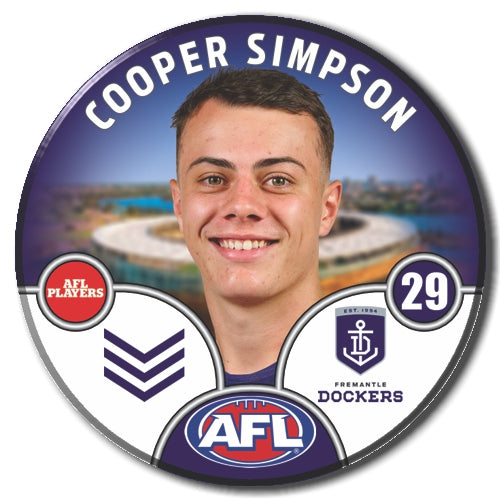 2025 AFL Fremantle Football Club - SIMPSON, Cooper