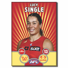AFLW S11 GOLD COAST SUNS - SINGLE, Lucy