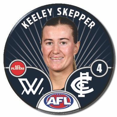 AFLW S10 CARLTON - SKEPPER, Keeley