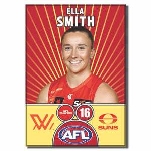 AFLW S10 GOLD COAST SUNS - SMITH, Ella