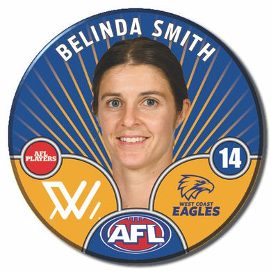 AFLW S10 WEST COAST EAGLES - SMITH, Belinda