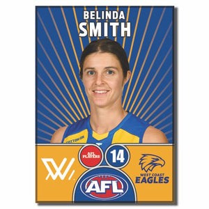 AFLW S10 WEST COAST EAGLES - SMITH, Belinda