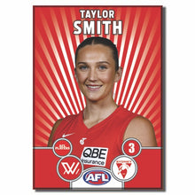 AFLW S11 SYDNEY SWANS - SMITH, Taylor