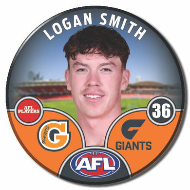 2025 AFL GWS Giants Football Club - SMITH, Logan