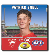 2024 AFL Sydney Swans Football Club -SNELL, Patrick