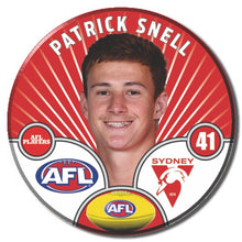 AFL 2026 SYDNEY SWANS Football Club - SNELL, Patrick