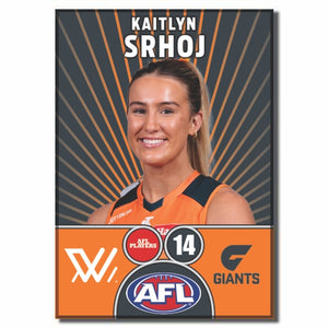 AFLW S10 GWS GIANTS - SRHOJ, Kaitlyn