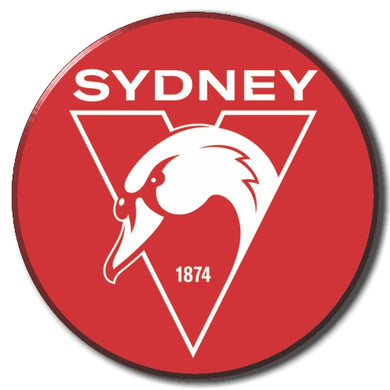 SYDNEY SWANS SUPPORTER BADGES