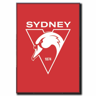 SYDNEY SWANS SUPPORTER MAGNETS