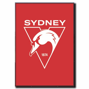 SYDNEY SWANS SUPPORTER MAGNETS