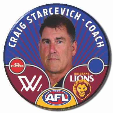 AFLW S10 BRISBANE - STARCEVICH, Craig - Coach