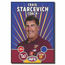 AFLW S11 BRISBANE - STARCEVICH, Craig - COACH