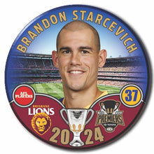 2024 AFL PREMIERS - BRISBANE LIONS - STARCEVICH, Brandon
