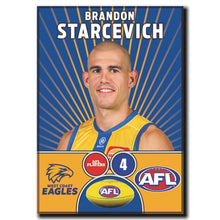 AFL 2026 WEST COAST EAGLES Football Club - STARCEVICH, Brandon