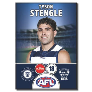 2025 AFL Geelong Football Club - STENGLE, Tyson