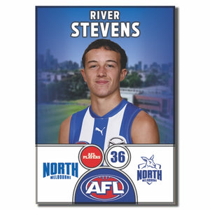 2025 AFL North Melbourne Football Club - STEVENS, River