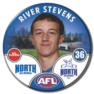 2025 AFL North Melbourne Football Club - STEVENS, River