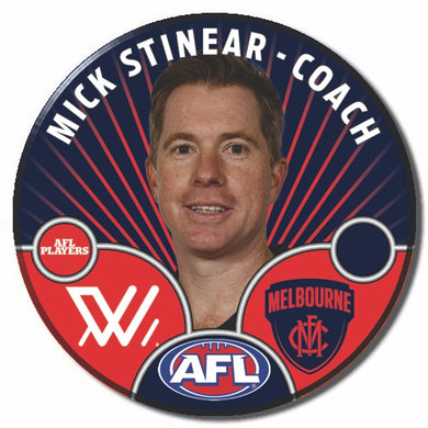 AFLW S10 MELBOURNE - STINEAR, Mick - Coach